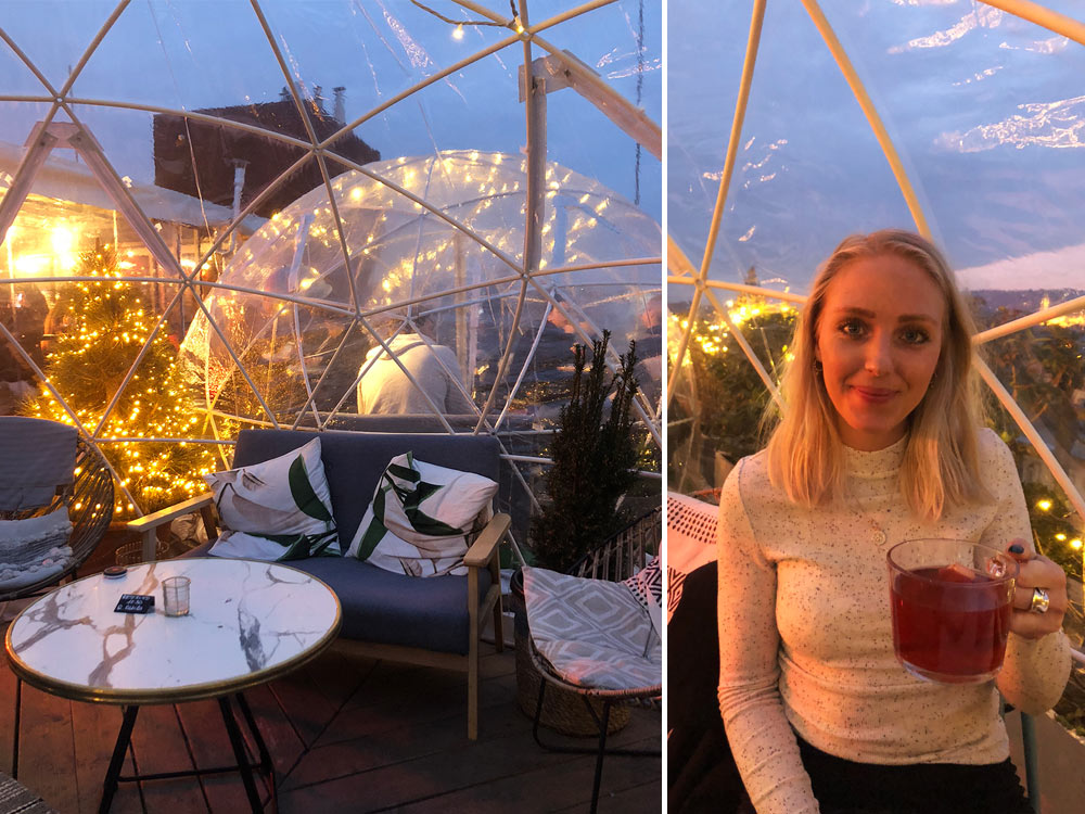 屋顶冰屋花园，布达佩斯360酒吧