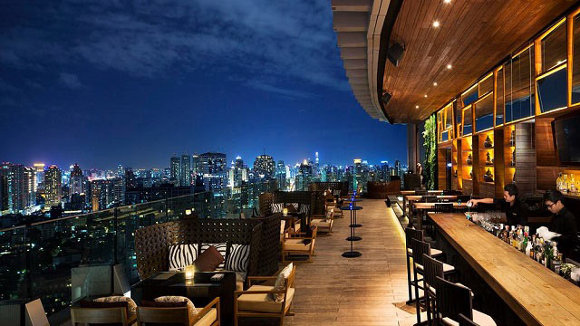 曼谷八度屋顶酒吧