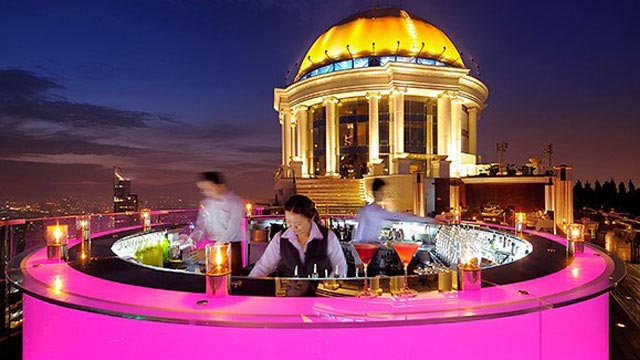 曼谷的天台酒吧