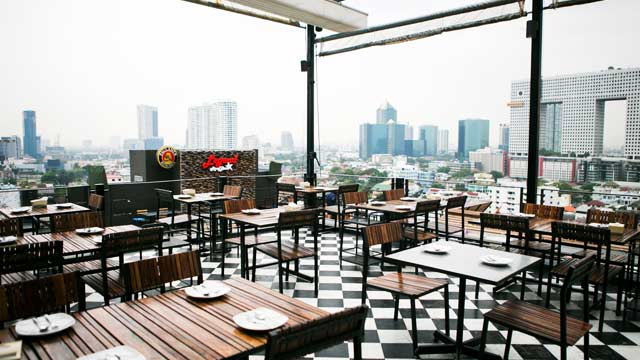 屋顶酒吧传奇屋顶酒吧在曼谷
