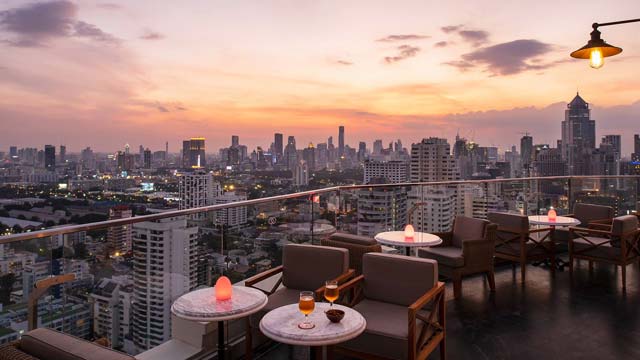 屋顶酒吧Belga屋顶酒吧& Brasserie在曼谷