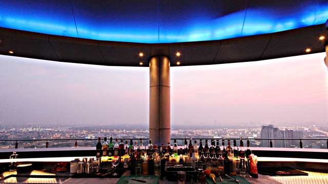 曼谷的屋顶酒吧Cielo Skybar