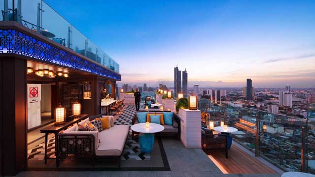 屋顶酒吧姚屋顶酒吧在曼谷