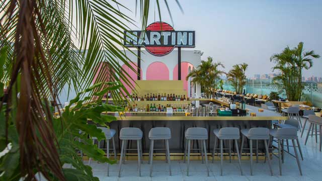 北京的屋顶酒吧Terrazza Martini