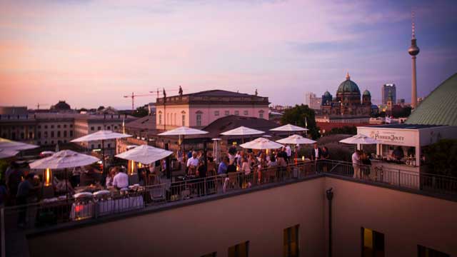 屋顶酒吧酒店德罗马在柏林