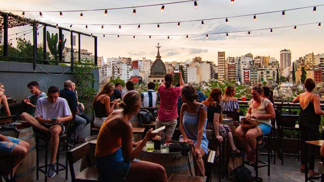 布宜诺斯艾利斯的屋顶酒吧BAB Cerveceria