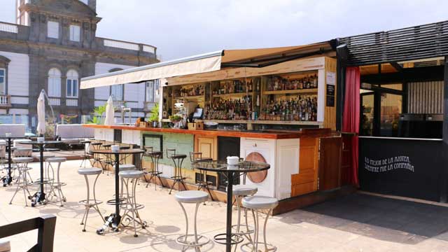 加那利群岛La Azotea de Benito鸡尾酒吧屋顶酒吧(大加那利岛)