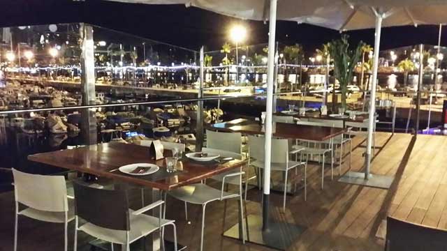 Restaurante TerrazaPantalán屋顶酒吧在加那利群岛（大加那利岛）
