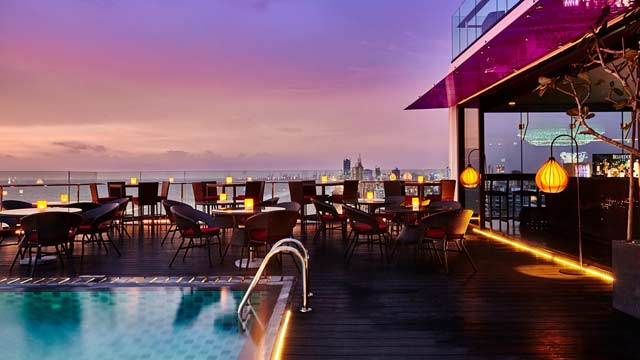 屋顶酒吧ON14屋顶酒吧&休息室在科伦坡