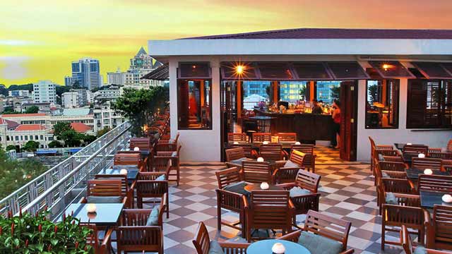 西贡屋顶酒吧，胡志明的西贡酒吧