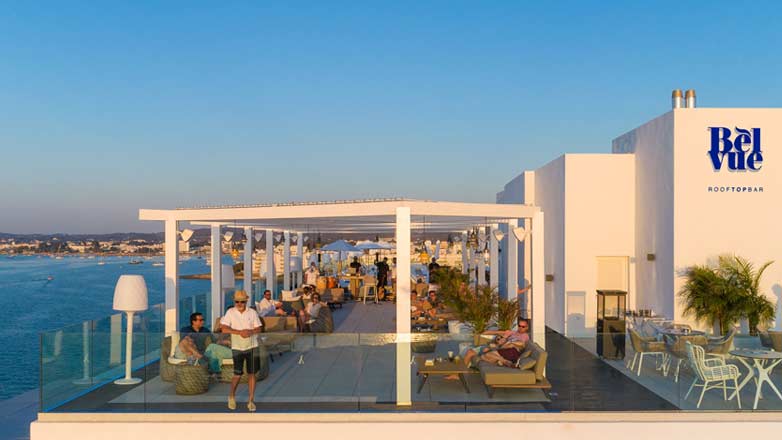 屋顶酒吧Belvue屋顶酒吧伊维萨岛Ibiza