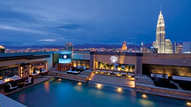 吉隆坡的屋顶酒吧Luna bar
