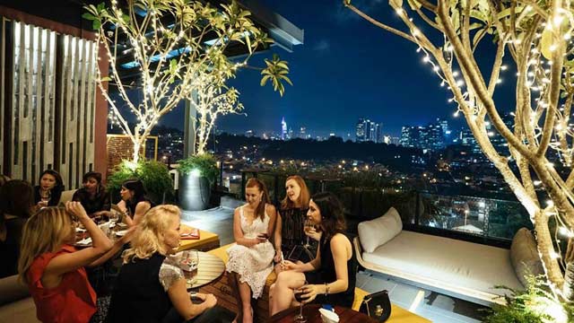 吉隆坡的屋顶酒吧