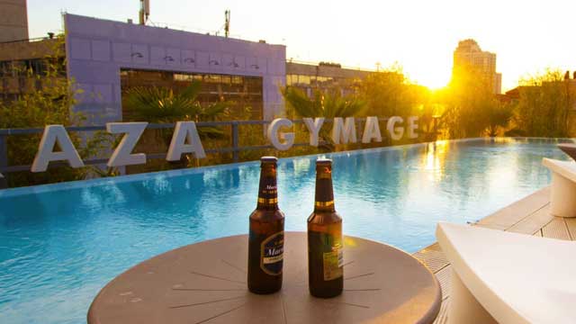 马德里的屋顶酒吧Gymage Lounge Resort