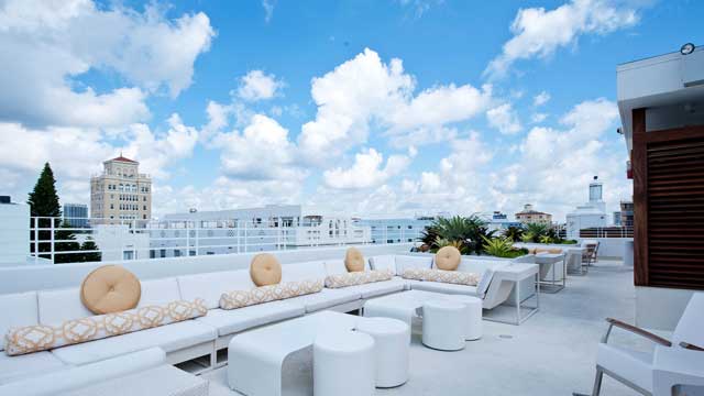 迈阿密梦想南海滩的屋顶酒吧HIGHBAR