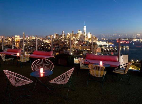 纽约的屋顶酒吧Le Bain & The Rooftop