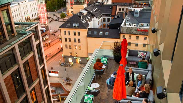 奥斯陆的屋顶酒吧Norda Oslo