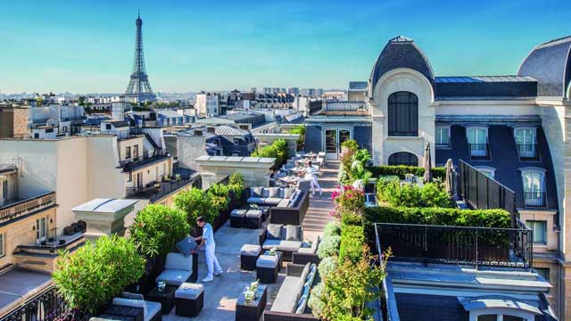巴黎的屋顶酒吧L’oiseau Blanc & Le Rooftop