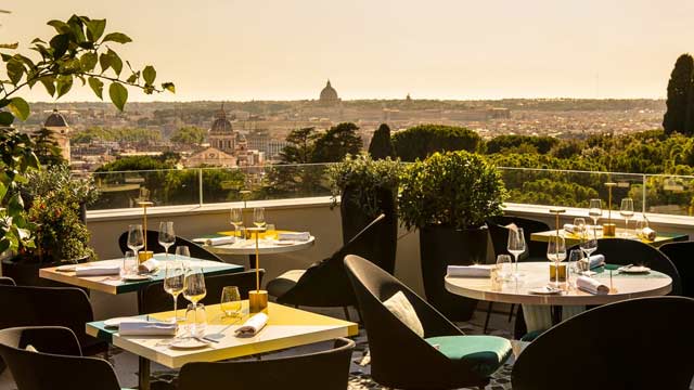 罗马屋顶酒吧SETTIMO罗马美食和休息室
