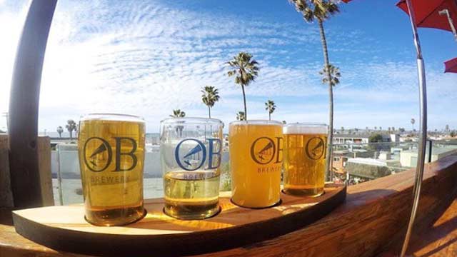 圣地亚哥的屋顶酒吧Ocean Beach Brewery