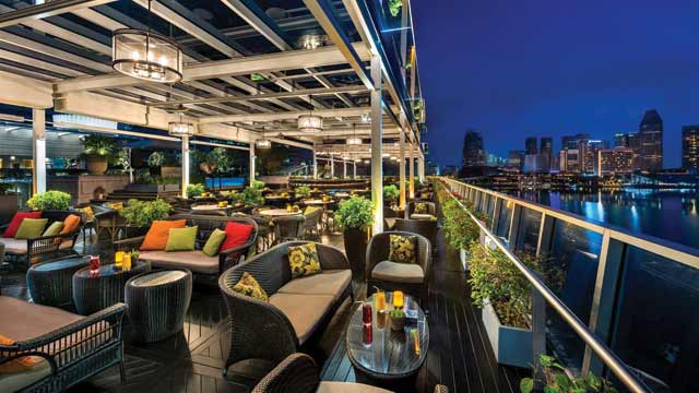 新加坡的屋顶酒吧
