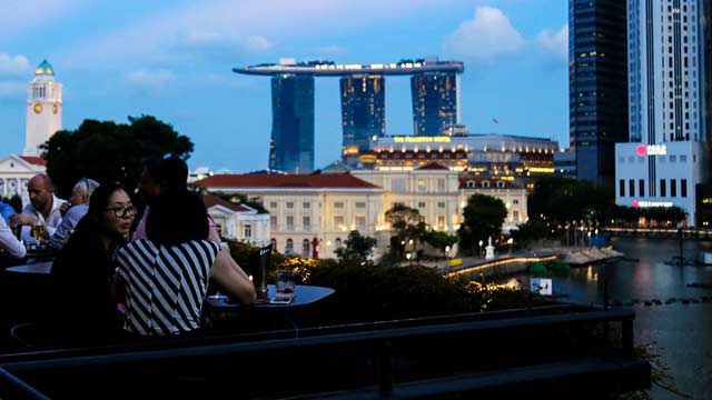 新加坡屋顶酒吧Southbridge