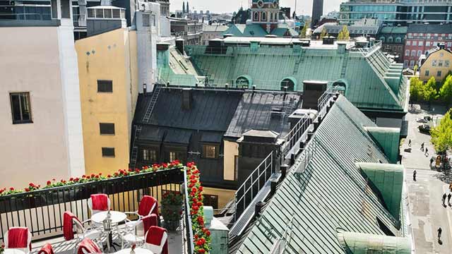 斯德哥尔摩的屋顶酒吧Le Hibou