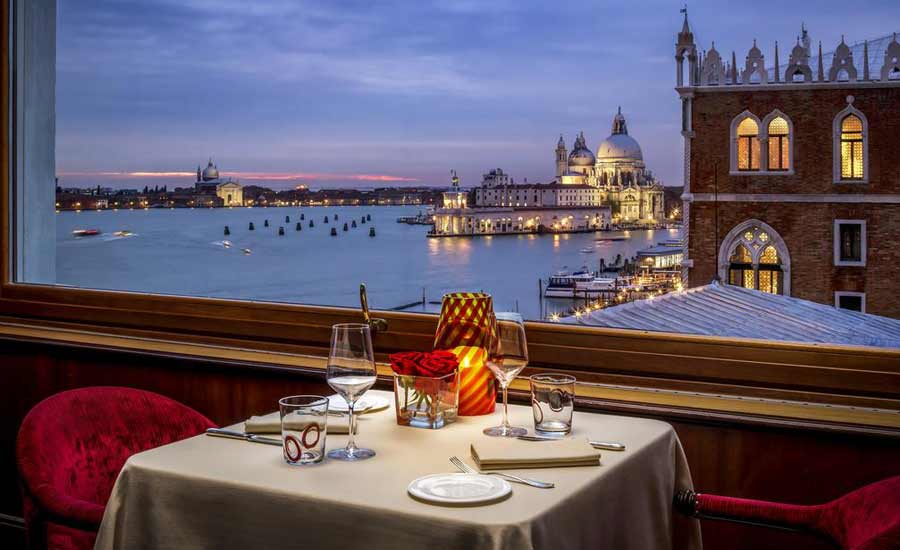 浪漫屋顶餐厅 - 餐厅Terrazza Danieli